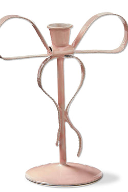 Christmas Very Merry Bow Taper Holder Small