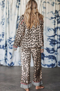 Leopard Print Pajama Set