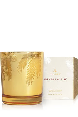 Frasier Fir Gilded Gold Poured Candle