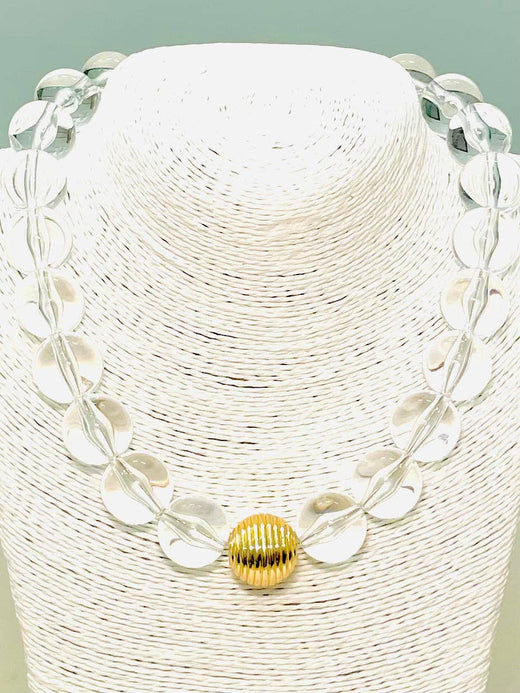 Acrylic Big Ball Necklace