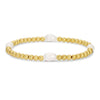 4mm Stretch Medium Pearl Bracelet