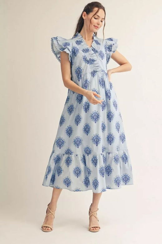 Fiona Floral Dress