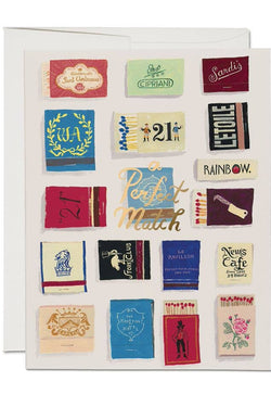 Matches Love Greeting Card
