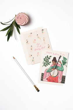 Ooh La La Birthday Card