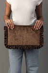 Ruffle Saying Travel Pouch