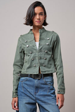 Military Button Jacket