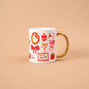 Cozy Ceramic Mug Mistletoe Magic