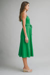 Linen Cotton Midi Dress