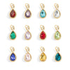 Teardrop Birthstone Charm