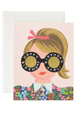 Meadow Birthday Girl Card