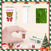 Geode Green Glam Holiday Christmas Mahjong Tiles
