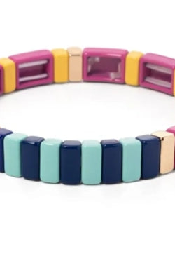 Fall Weekend Tile Bracelets