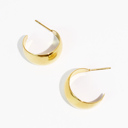 Luxe Dome Gold Earring