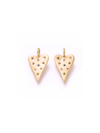 Heart Embellished  Charm in Gold