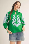 Baroque Applique Top
