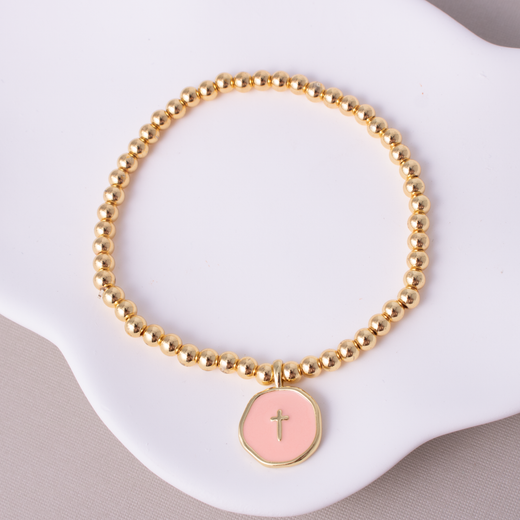 Stretch Cross Bracelet
