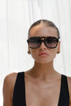 Voyager Oversized Aviator Sunglasses