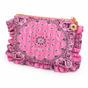 Bandana Ruffle Everything Pouch