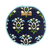 Rosemary Indigo Round Jewelry Case