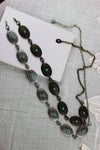 Vintage Turquoise Chain Belt