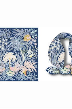 Silky Satin Square Scarf