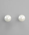 Pearl Stud Earring  12mm