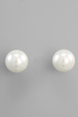 Pearl Stud Earring  12mm
