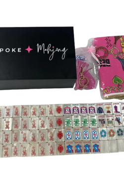 Year of the Horse Cream Pearl Mahjong Tiles