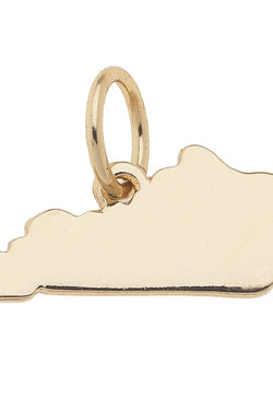 Kentucky Shaped State Charm