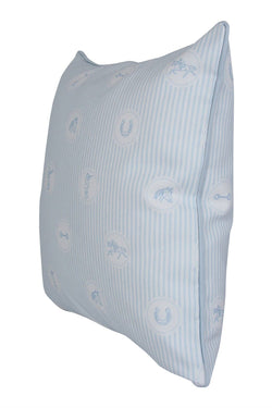 Striped Horse Racing Icons PIllow