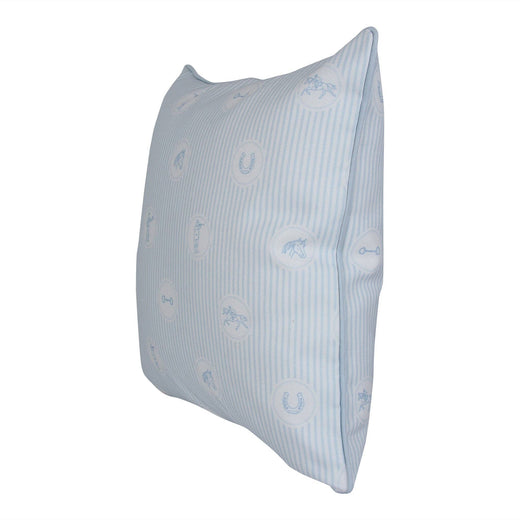 Striped Horse Racing Icons PIllow