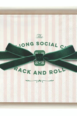 Ceramic Napkin Tray + Napkins