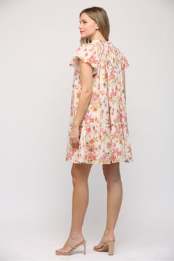 Lulu-B Flamingo Scallop Neckline Sleeveless Dress – Belle Lees Boutique