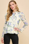 Floral Bow Shirt