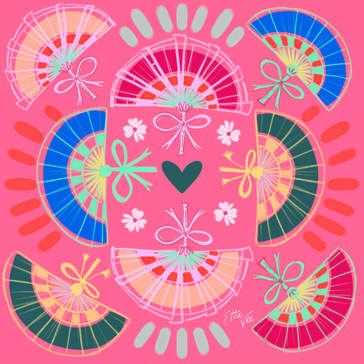 Bonjour Mahjong Coasters Set of 4