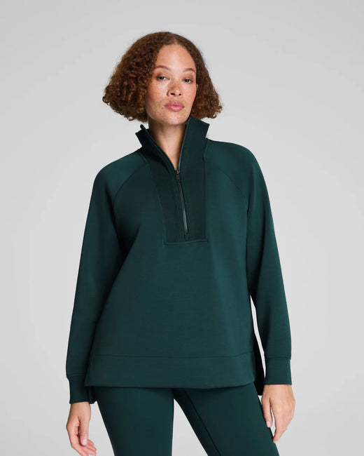 SPANX, AirEssentials® Brushed Half Zip Tunic