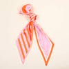 Twirl & Tie Scarf - Sicily Stripes Pink
