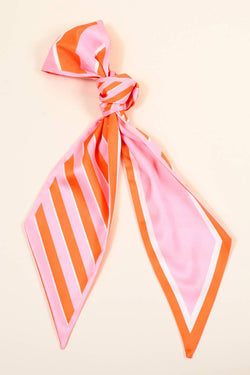 Twirl & Tie Scarf - Sicily Stripes Pink