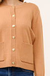 Gold Button Cardigan