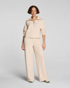 Spanx, Air Essentials French Ribbed  Wide Leg Pants
