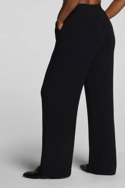 Spanx, Air Essentials French Ribbed  Wide Leg Pants