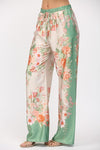 Scarf Print Palazzo Pant