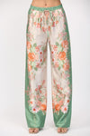 Scarf Print Palazzo Pant