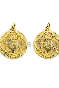 Medallion heart Pendant