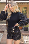 Ruffled Long Sleeve Sweater Top