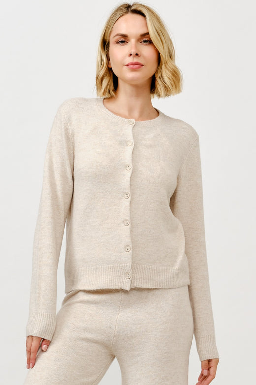 Classic Button Front Cardigan