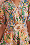 Garden Party Belted Mini Dress