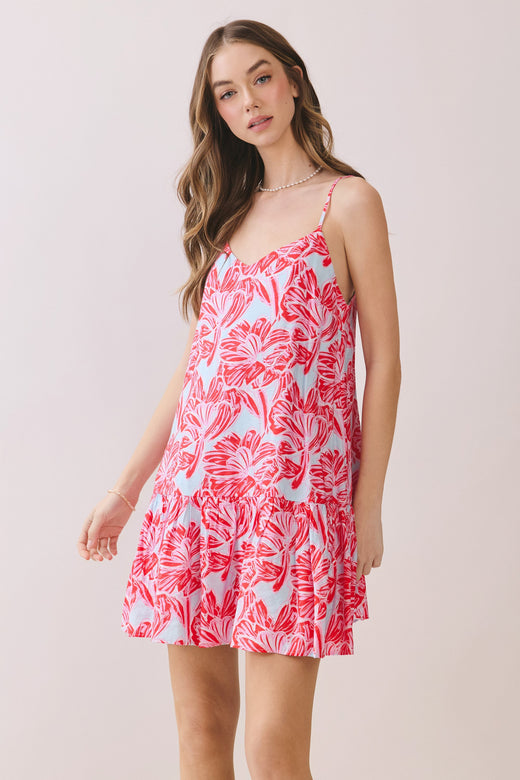 Aloha Red Dress