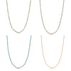 Miyuki Delica Stone Necklace