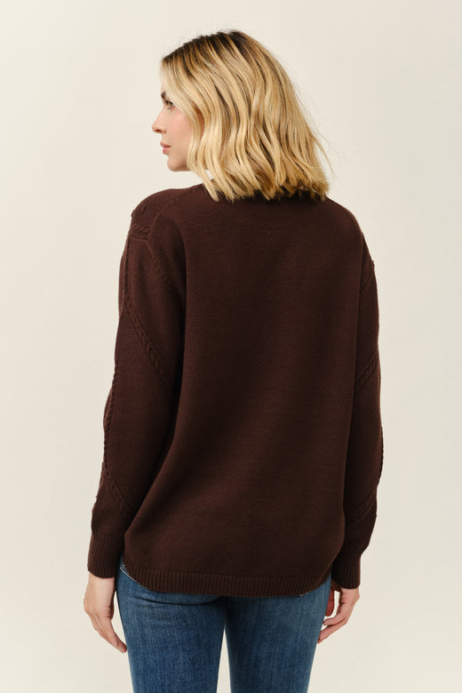 Stitch Detail Crewneck